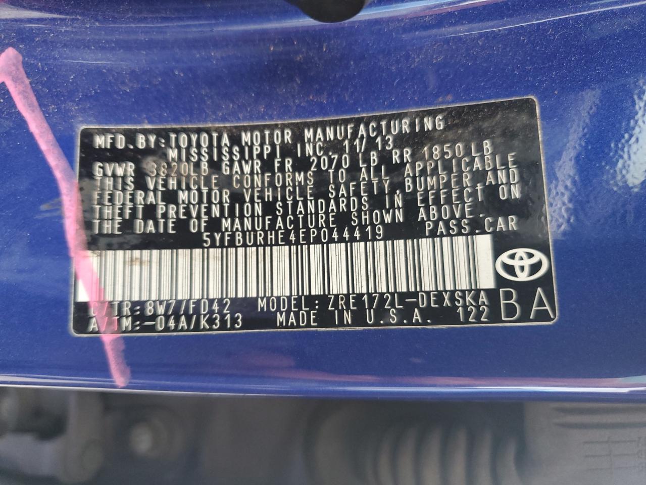 2014 Toyota Corolla - Image 13