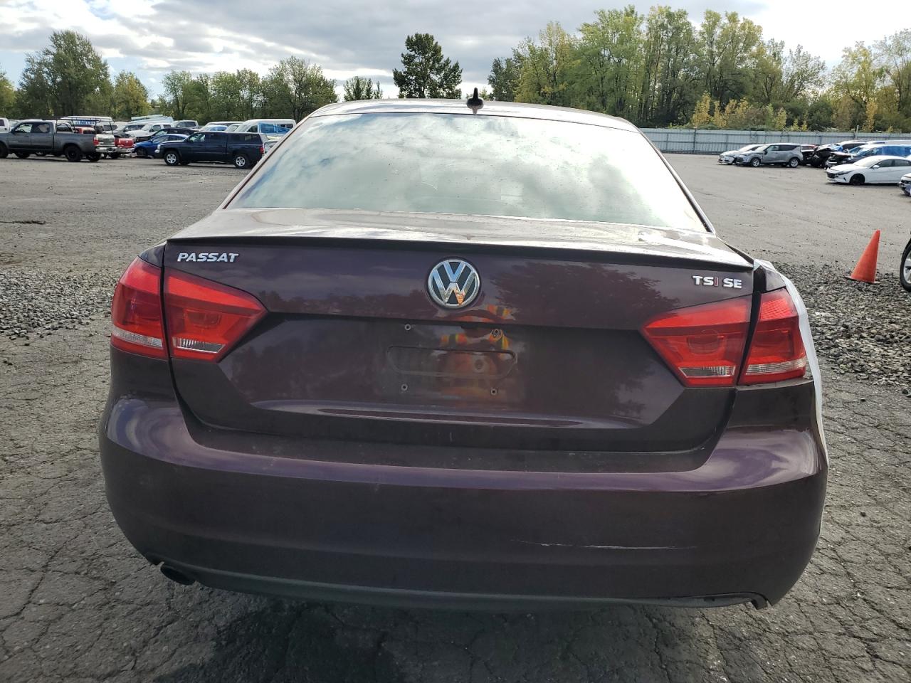 2014 Volkswagen Passat Se VIN: 1VWBT7A39EC033289 Lot: 76193064