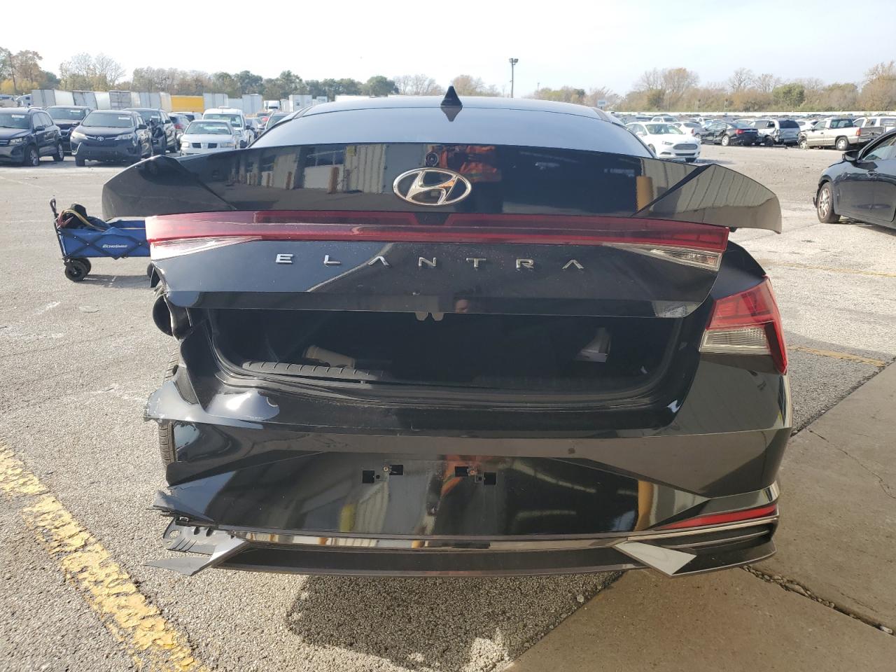 2022 Hyundai Elantra Sel VIN: KMHLN4AG8NU265875 Lot: 78025594