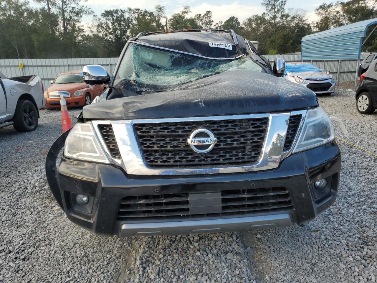 2019 Nissan Armada Sv VIN: JN8AY2NDXK9086795 Lot: 74964024