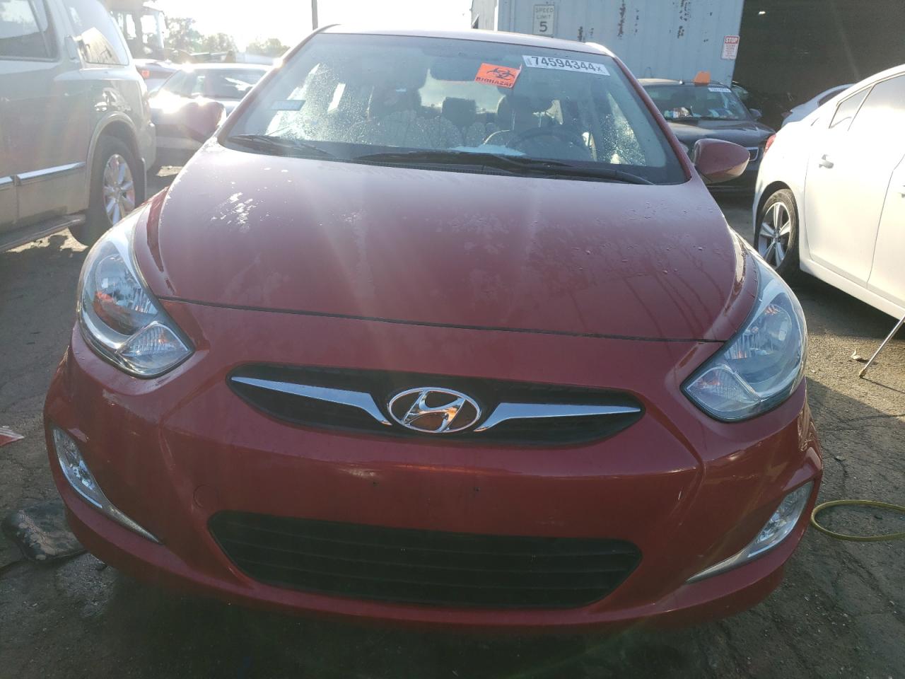 2013 Hyundai Accent Gls VIN: KMHCU4AE9DU276383 Lot: 74594344