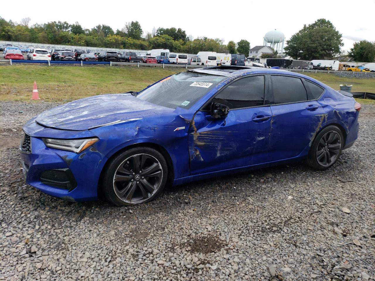 VIN 19UUB5F56MA004096 2021 ACURA TLX no.1