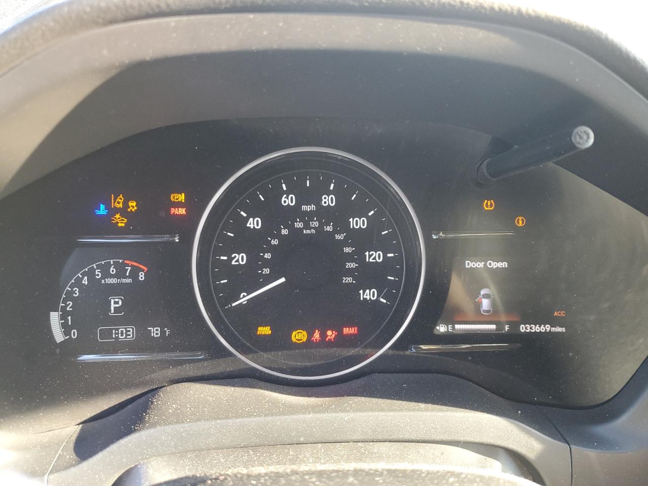 VIN 3CZRU6H52KM721462 2019 HONDA HR-V no.9