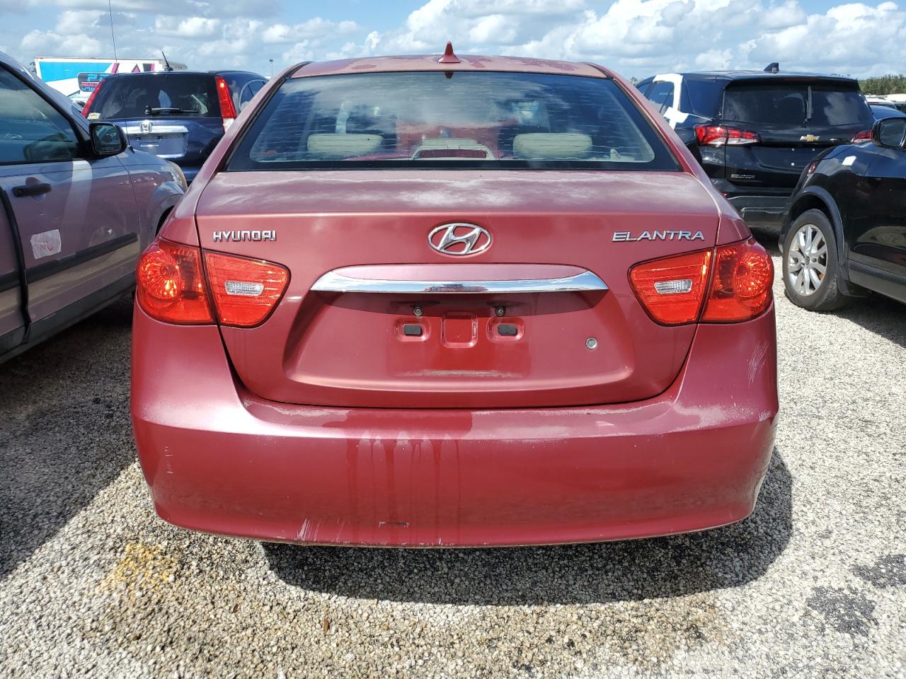 2010 Hyundai Elantra Blue VIN: KMHDU4AD0AU070666 Lot: 74801814