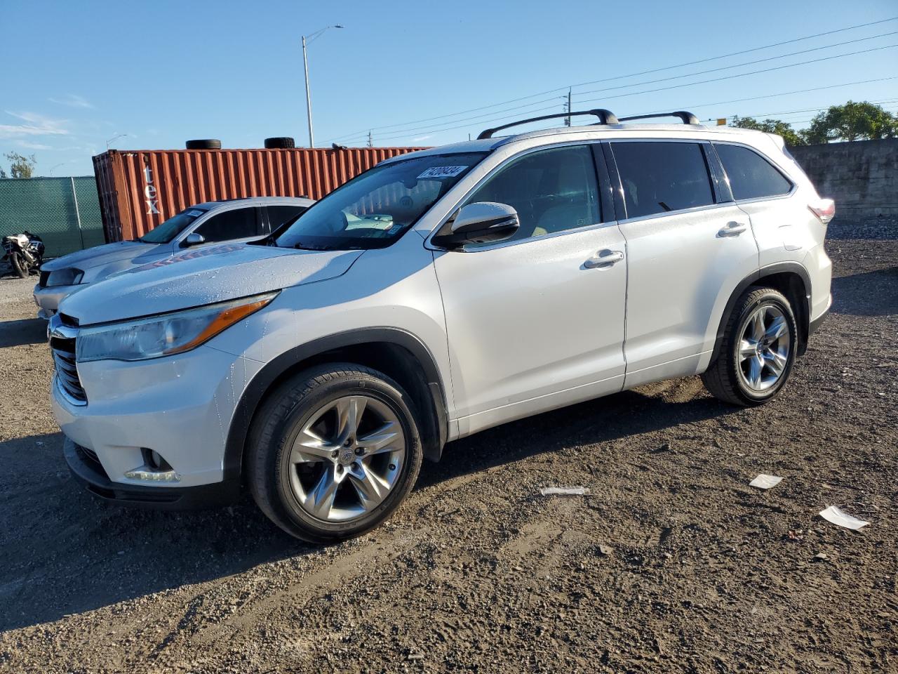 2015 Toyota Highlander Limited VIN: 5TDDKRFH4FS095066 Lot: 77333944