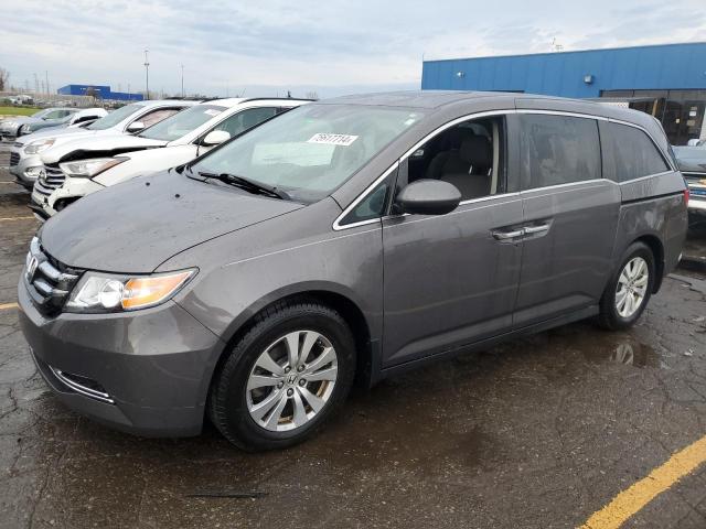 2016 Honda Odyssey Exl за продажба в Woodhaven, MI - Rear End