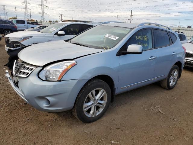  NISSAN ROGUE 2012 Blue