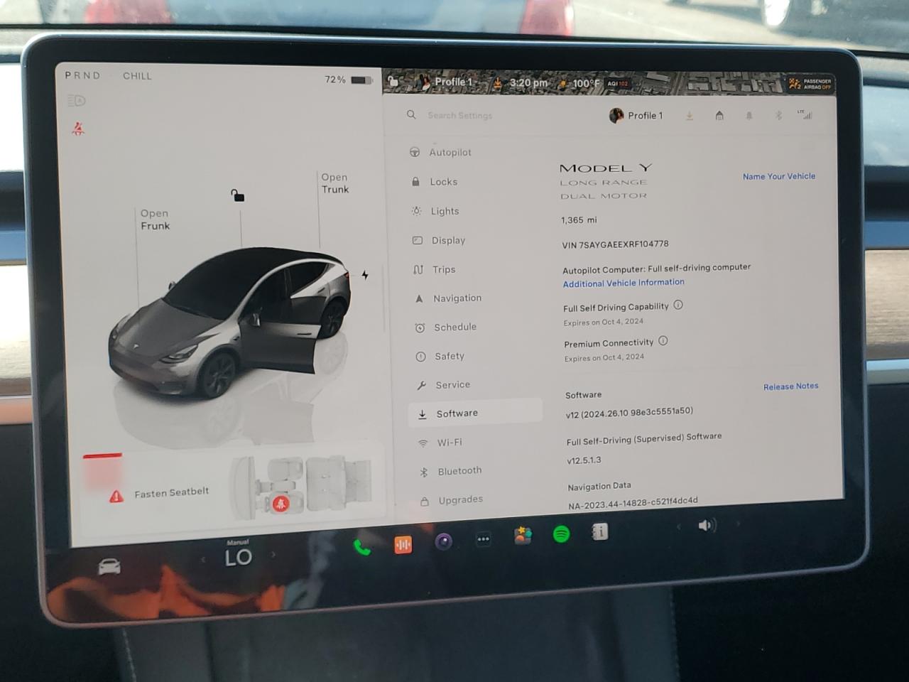 7SAYGAEEXRF104778 2024 Tesla Model Y