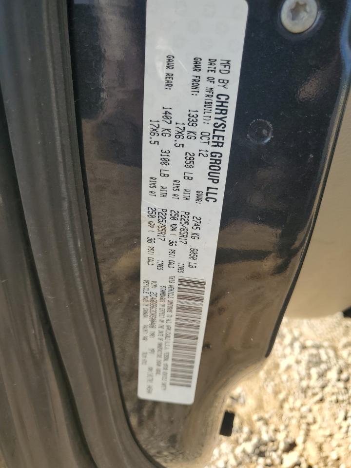 2C4RDGBG3DR600408 2013 Dodge Grand Caravan Se