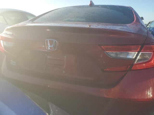  HONDA ACCORD 2018 Red