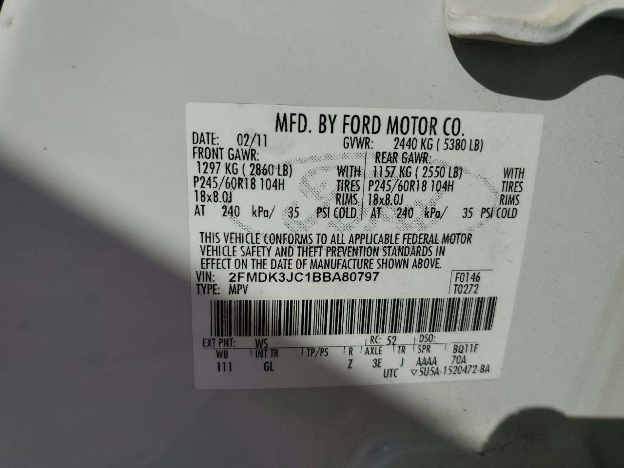 2011 Ford Edge - Image 15