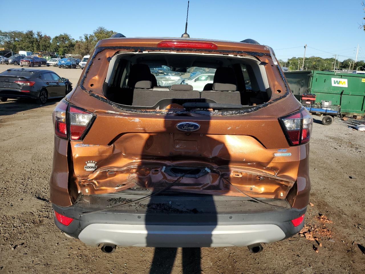 2017 Ford Escape Se VIN: 1FMCU0GD2HUC17589 Lot: 75098704