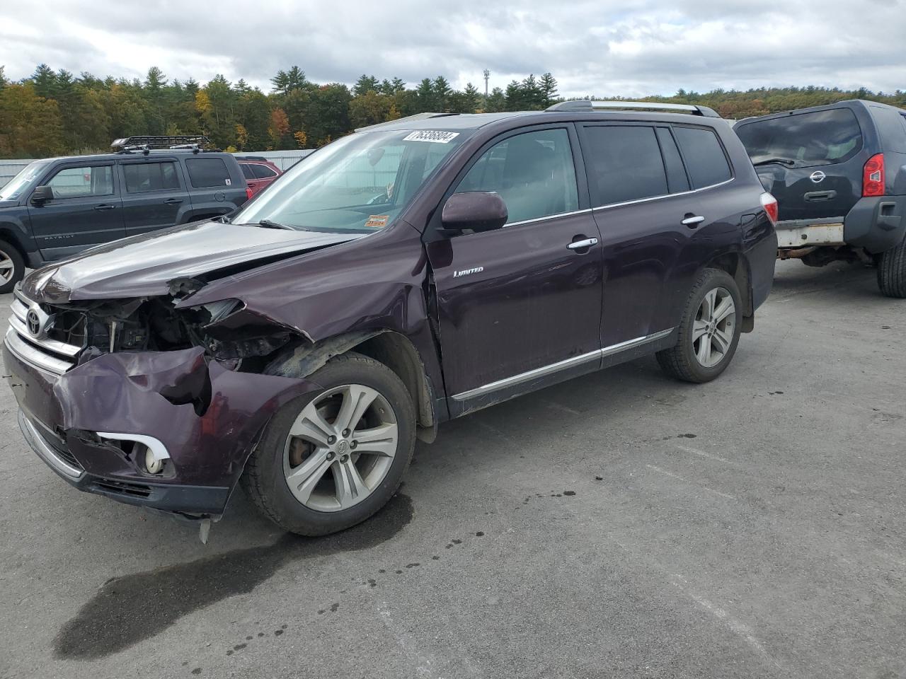 VIN 5TDDK3EH9DS276594 2013 TOYOTA HIGHLANDER no.1