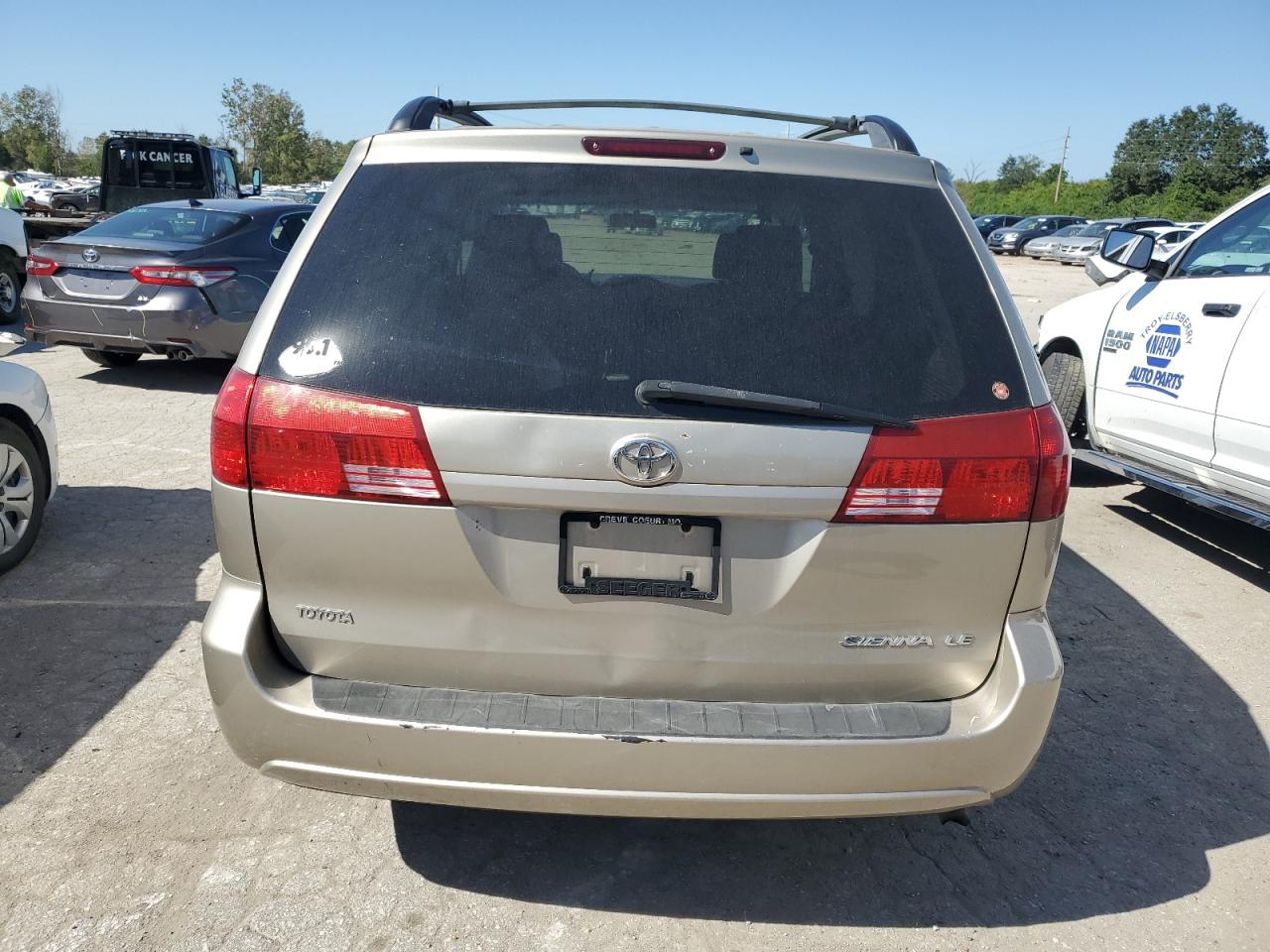 2004 Toyota Sienna Ce VIN: 5TDZA23C54S195019 Lot: 73154334