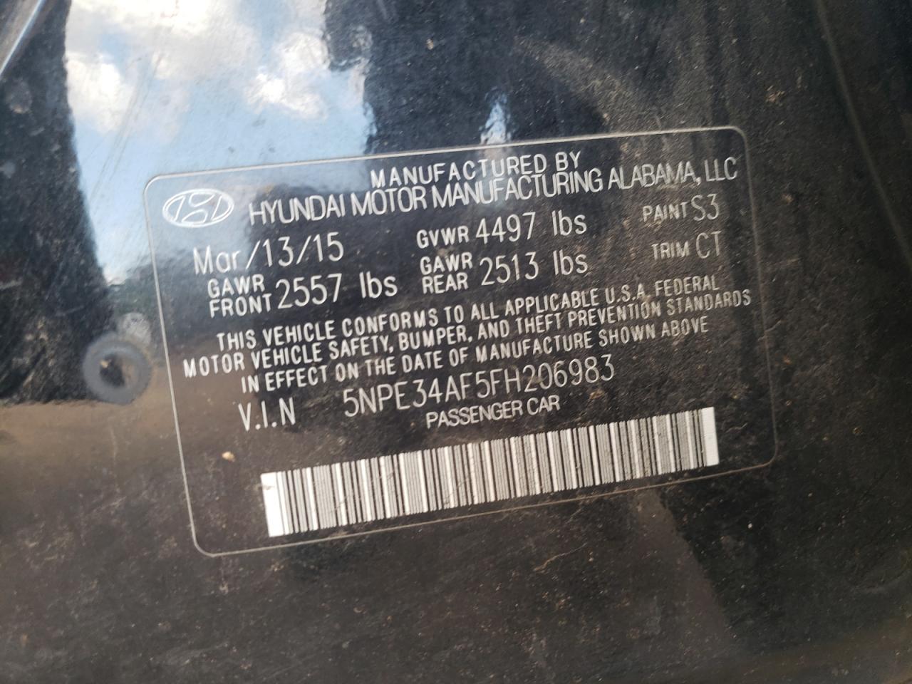 2015 Hyundai Sonata - Image 12