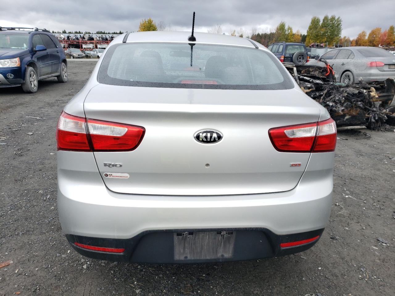 2013 Kia Rio Lx VIN: KNADM4A33D6280468 Lot: 74769494