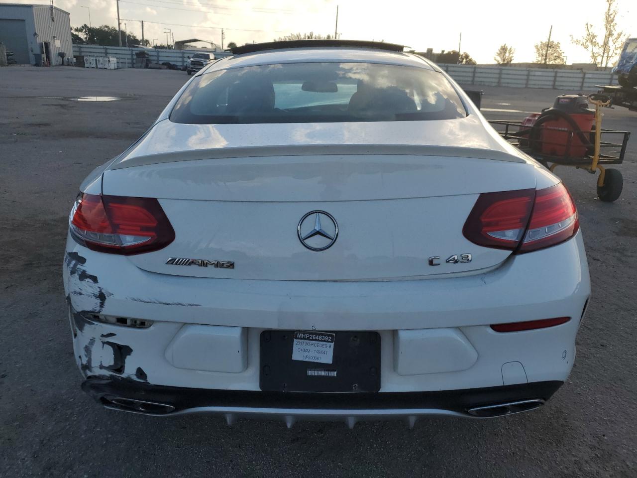 2017 Mercedes-Benz C 43 4Matic Amg VIN: WDDWJ6EB5HF500061 Lot: 78485274