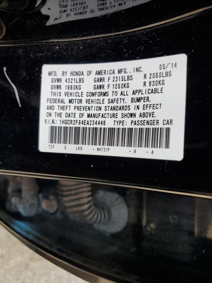 1HGCR2F84EA234446 2014 Honda Accord Exl