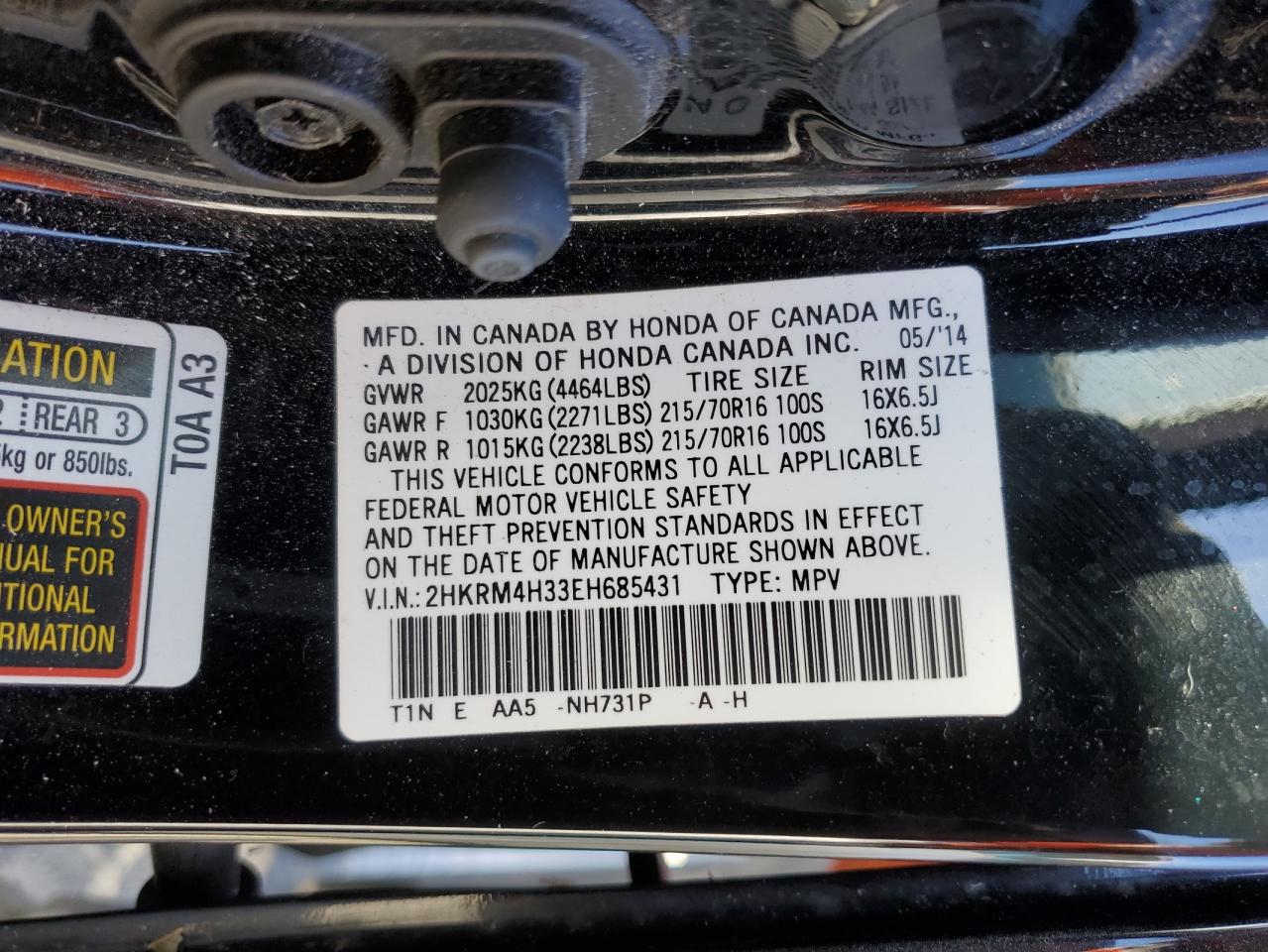 2014 Honda CR-V - Image 12