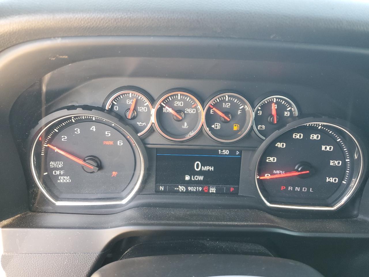 2019 Chevrolet Silverado K1500 Lt VIN: 1GCRYDED9KZ228466 Lot: 74626284