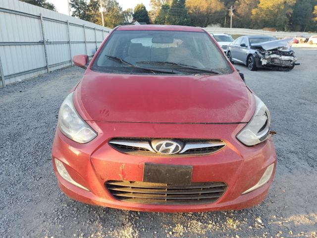  HYUNDAI ACCENT 2012 Красный