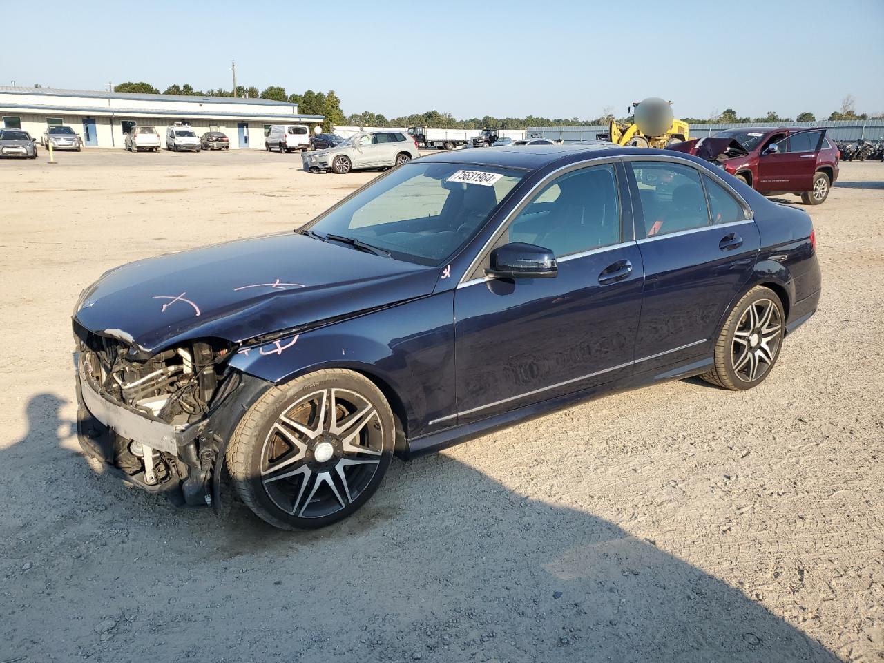 VIN WDDGF8ABXDR278844 2013 MERCEDES-BENZ C-CLASS no.1