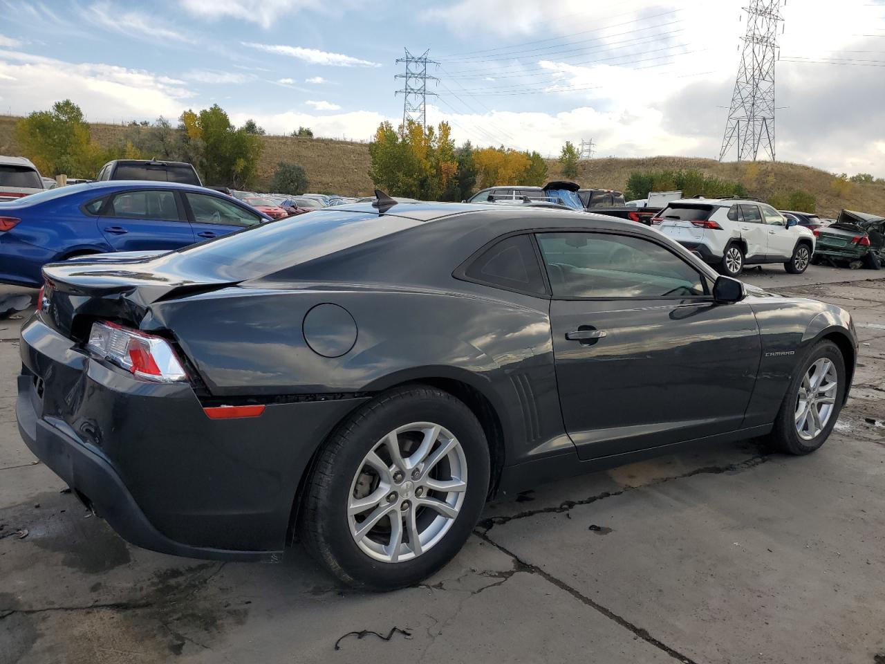 2015 Chevrolet Camaro Ls VIN: 2G1FB1E38F9114249 Lot: 75643574