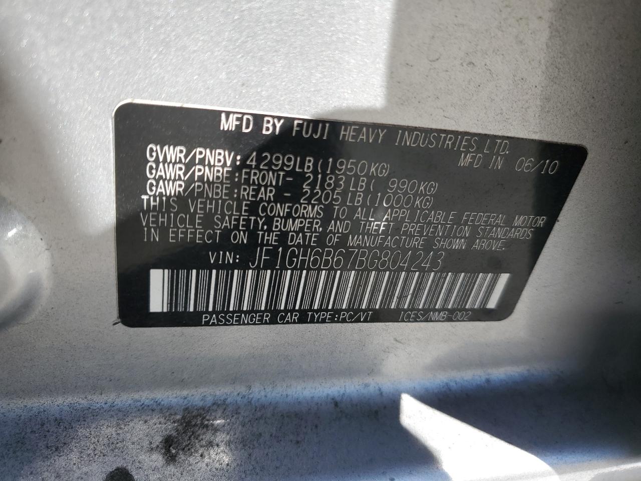 2011 Subaru Impreza - Image 14