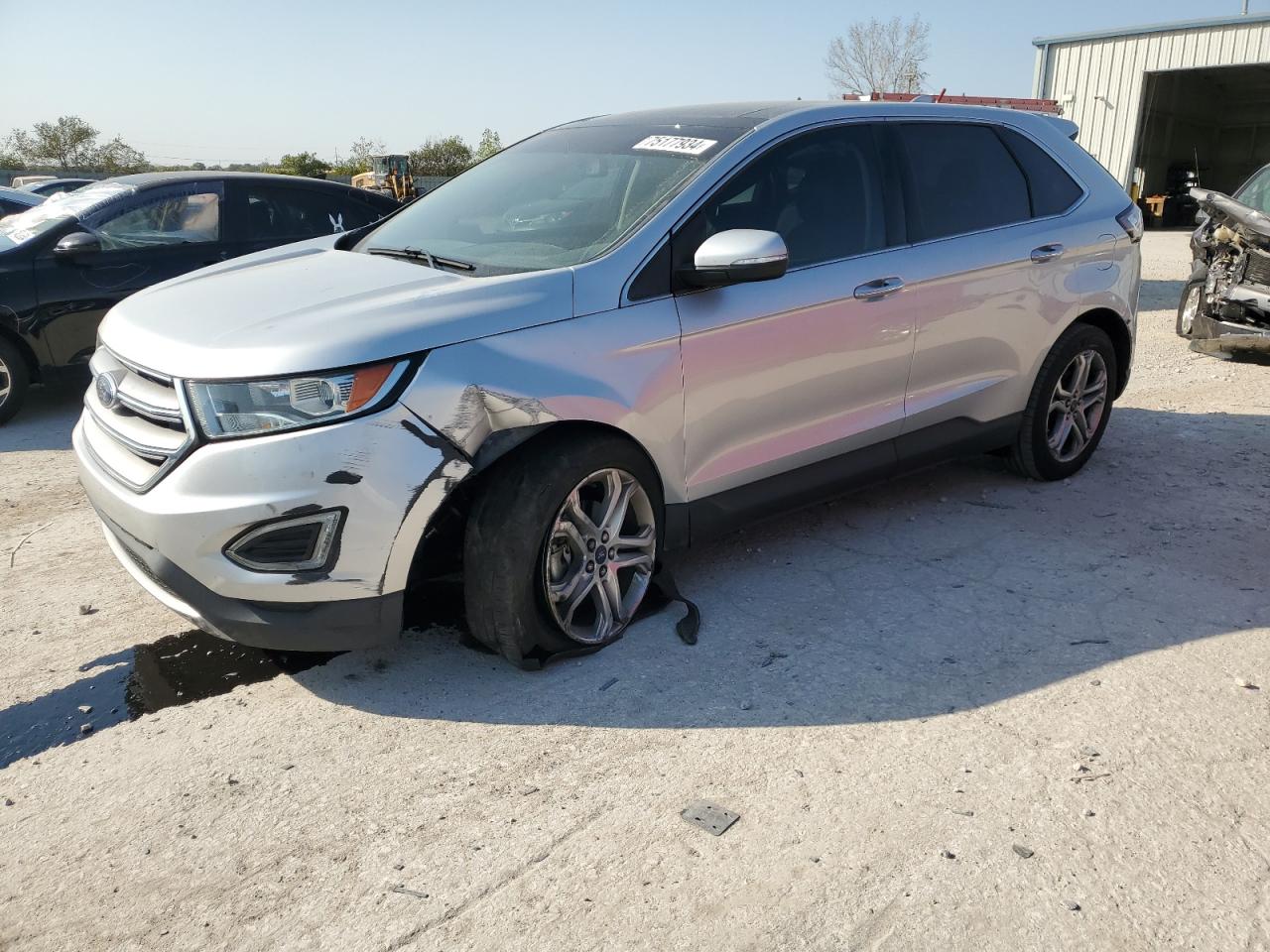 2FMPK3K90HBB75666 2017 Ford Edge Titanium