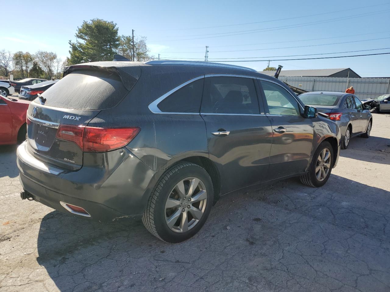 VIN 5FRYD4H84EB048553 2014 ACURA MDX no.3