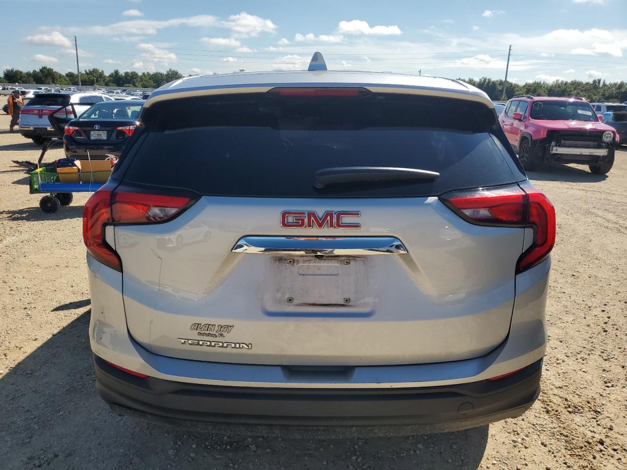 2019 GMC Terrain Sle VIN: 3GKALMEV7KL292117 Lot: 73524654