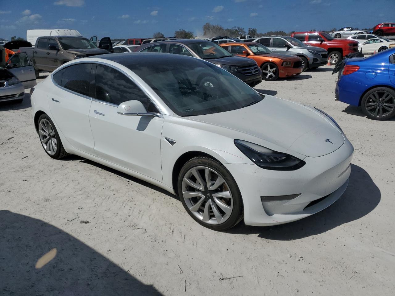 VIN 5YJ3E1EB1LF791546 2020 TESLA MODEL 3 no.4