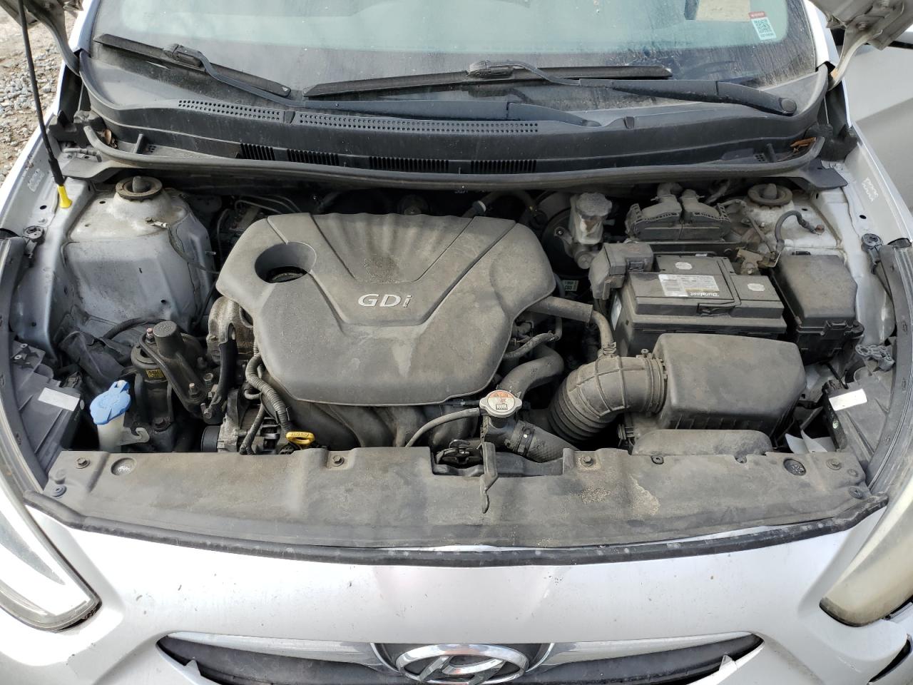 2014 Hyundai Accent Gls VIN: KMHCU4AE8EU703893 Lot: 76693064