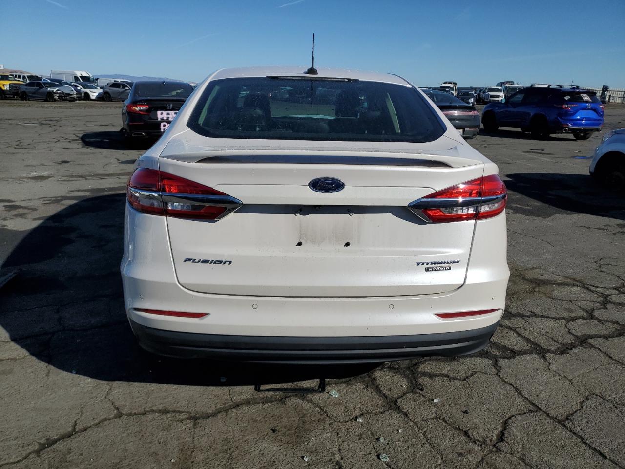 2020 Ford Fusion Titanium VIN: 3FA6P0SU2LR127610 Lot: 78730134