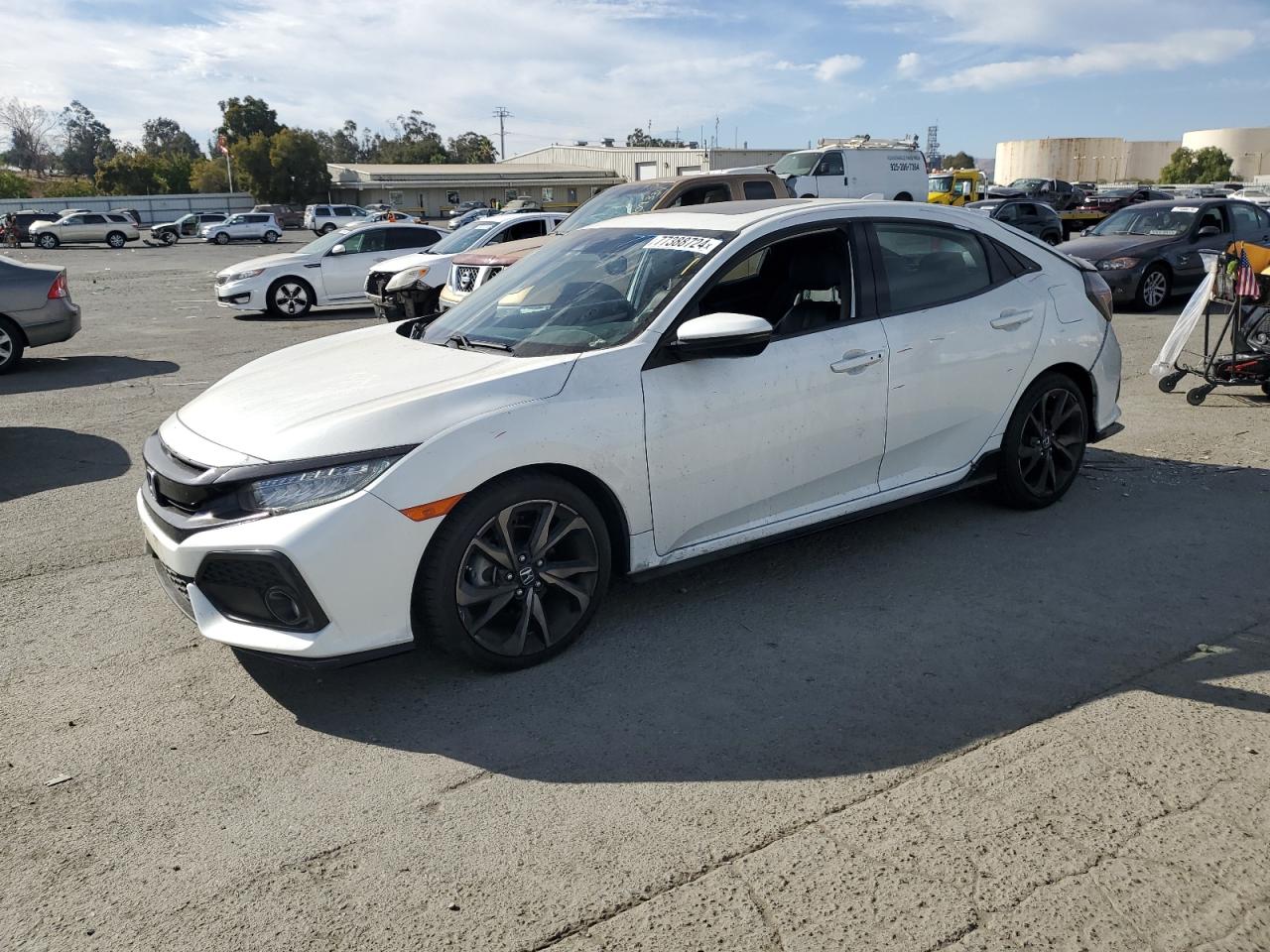 SHHFK7H90HU418599 2017 Honda Civic Sport Touring