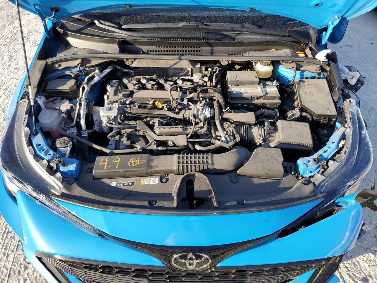 2021 Toyota Corolla Se VIN: JTND4MBE9M3113595 Lot: 77335784