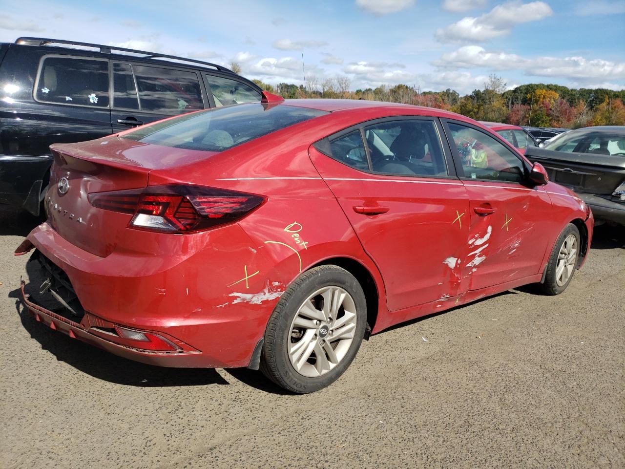 2020 Hyundai Elantra Sel VIN: 5NPD84LF2LH523867 Lot: 75806214