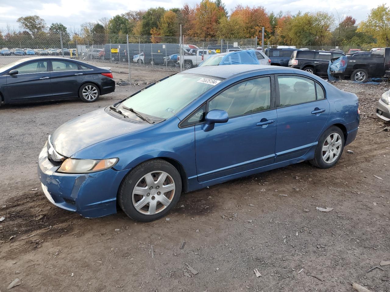 2009 Honda Civic Lx VIN: 2HGFA16599H366016 Lot: 75525194