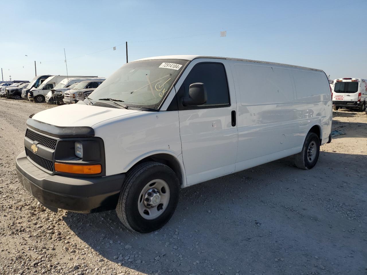 VIN 1GCWGGCA5E1148570 2014 CHEVROLET EXPRESS no.1