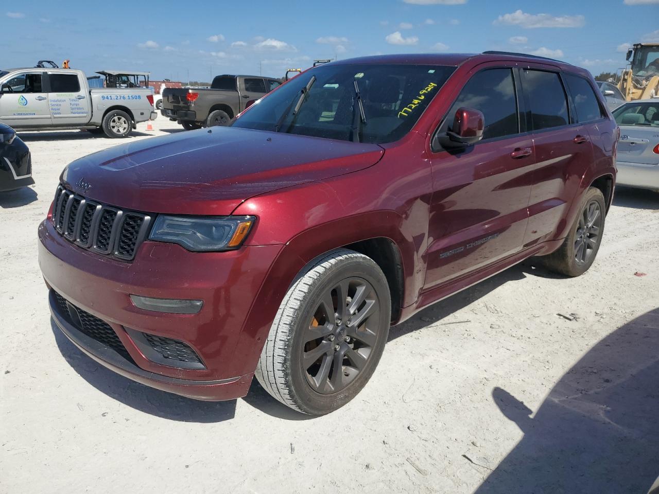 2019 Jeep Grand Cherokee Overland VIN: 1C4RJECG8KC597913 Lot: 77246924