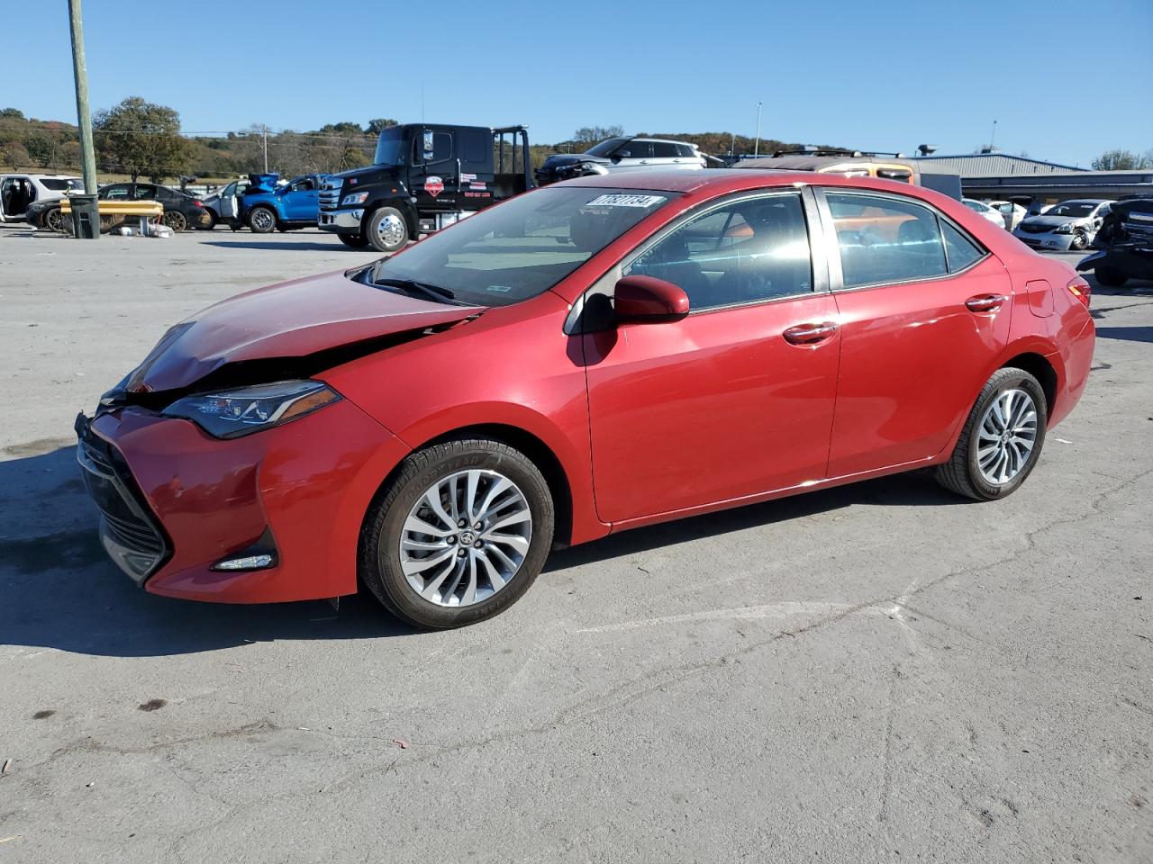 2017 Toyota Corolla L VIN: 2T1BURHE9HC787193 Lot: 77827734