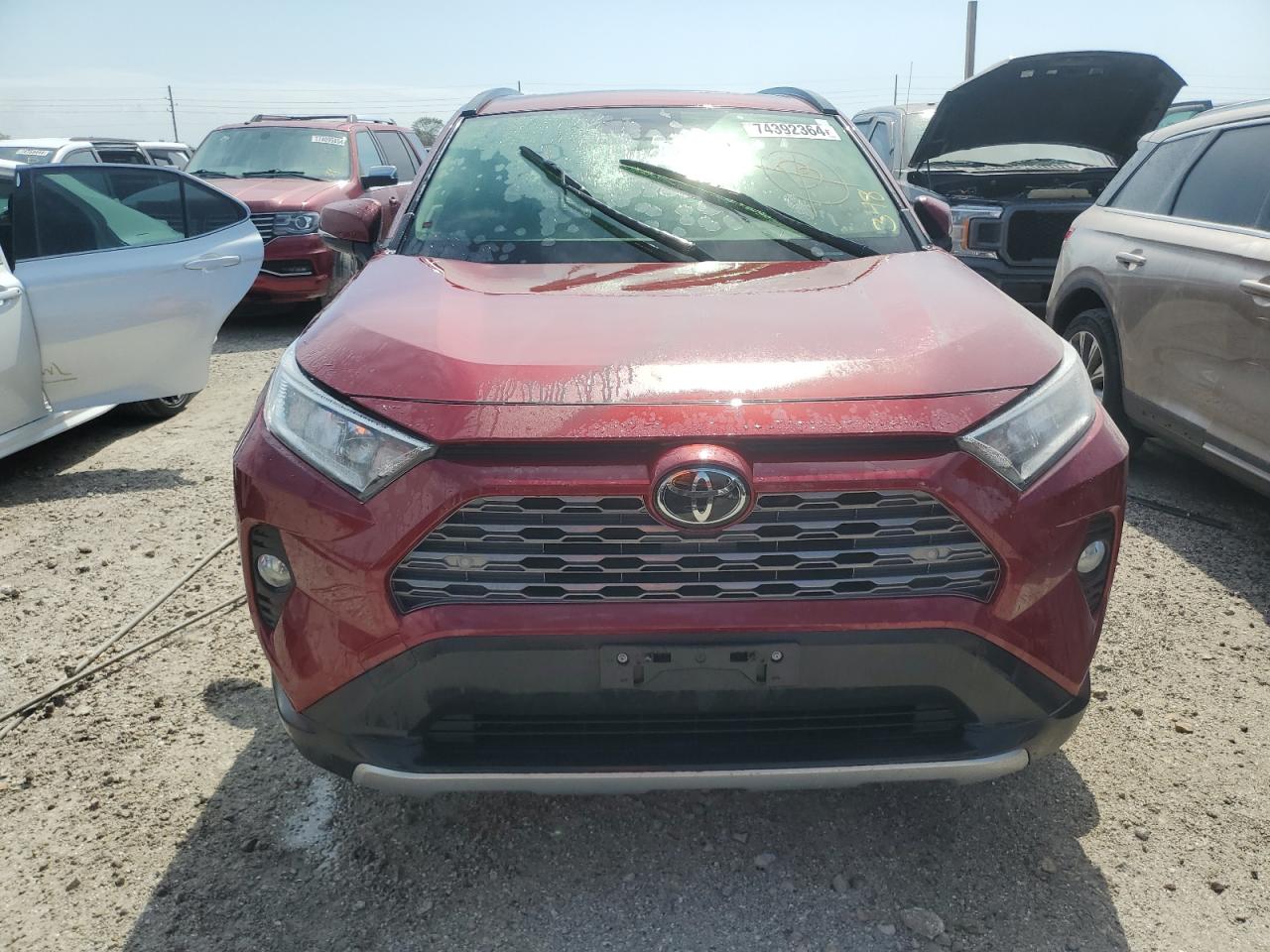 2019 Toyota Rav4 Limited VIN: JTMN1RFV8KD025704 Lot: 74392364