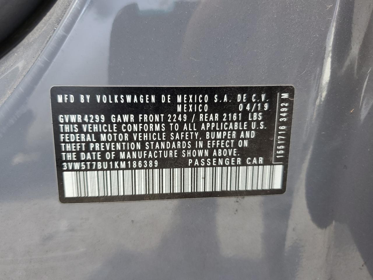 2019 Volkswagen Jetta - Image 12