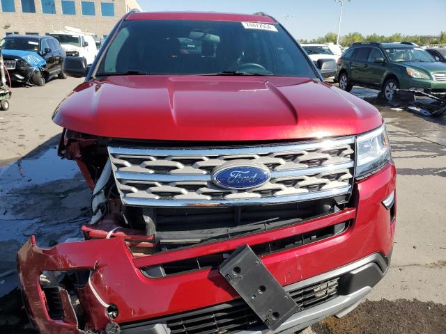  FORD EXPLORER 2018 Red