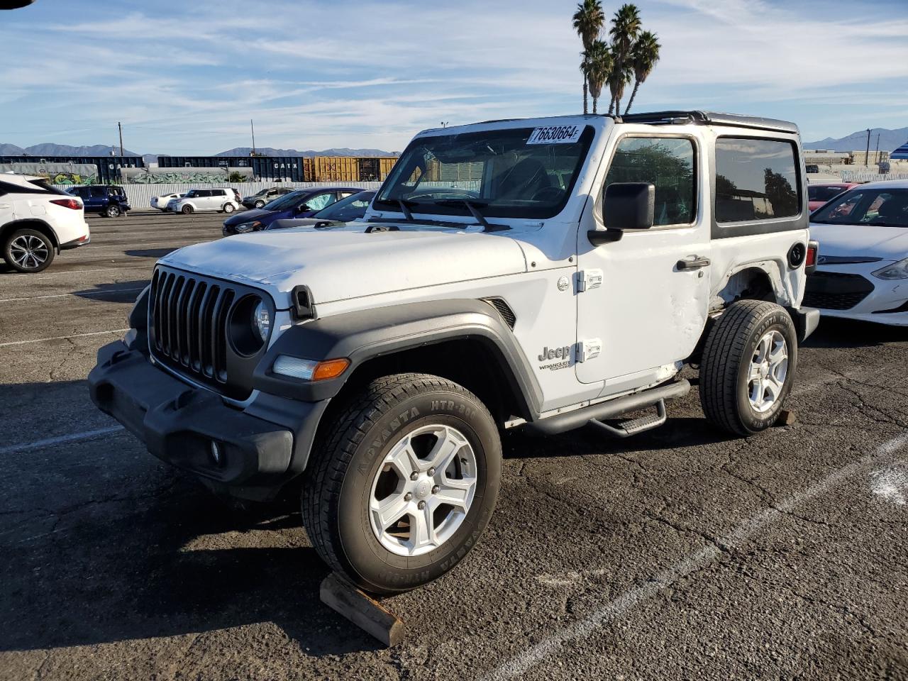 2020 Jeep Wrangler Sport VIN: 1C4GJXAN8LW263630 Lot: 76630664