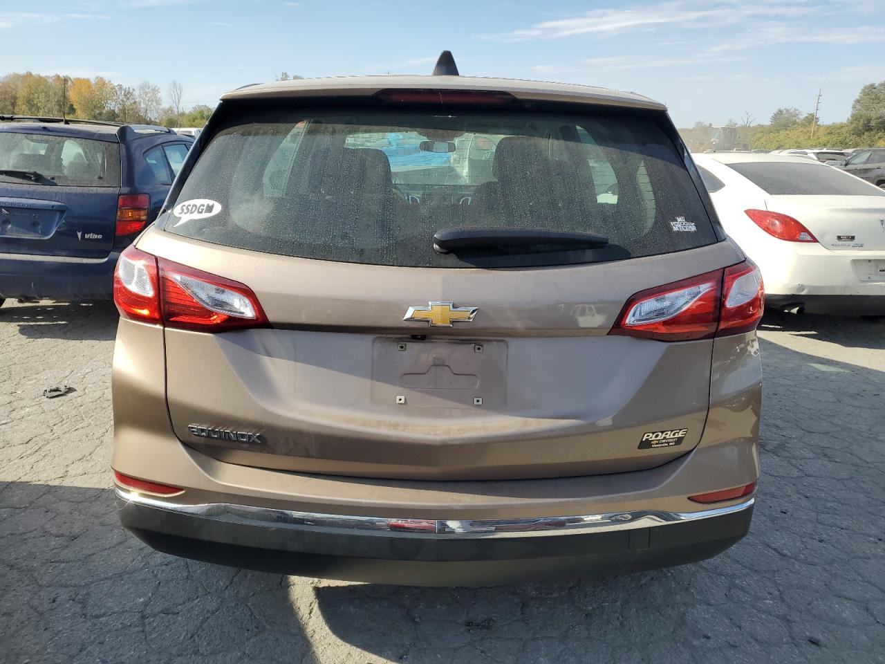 2018 Chevrolet Equinox Ls VIN: 2GNAXHEV5J6161348 Lot: 77626874