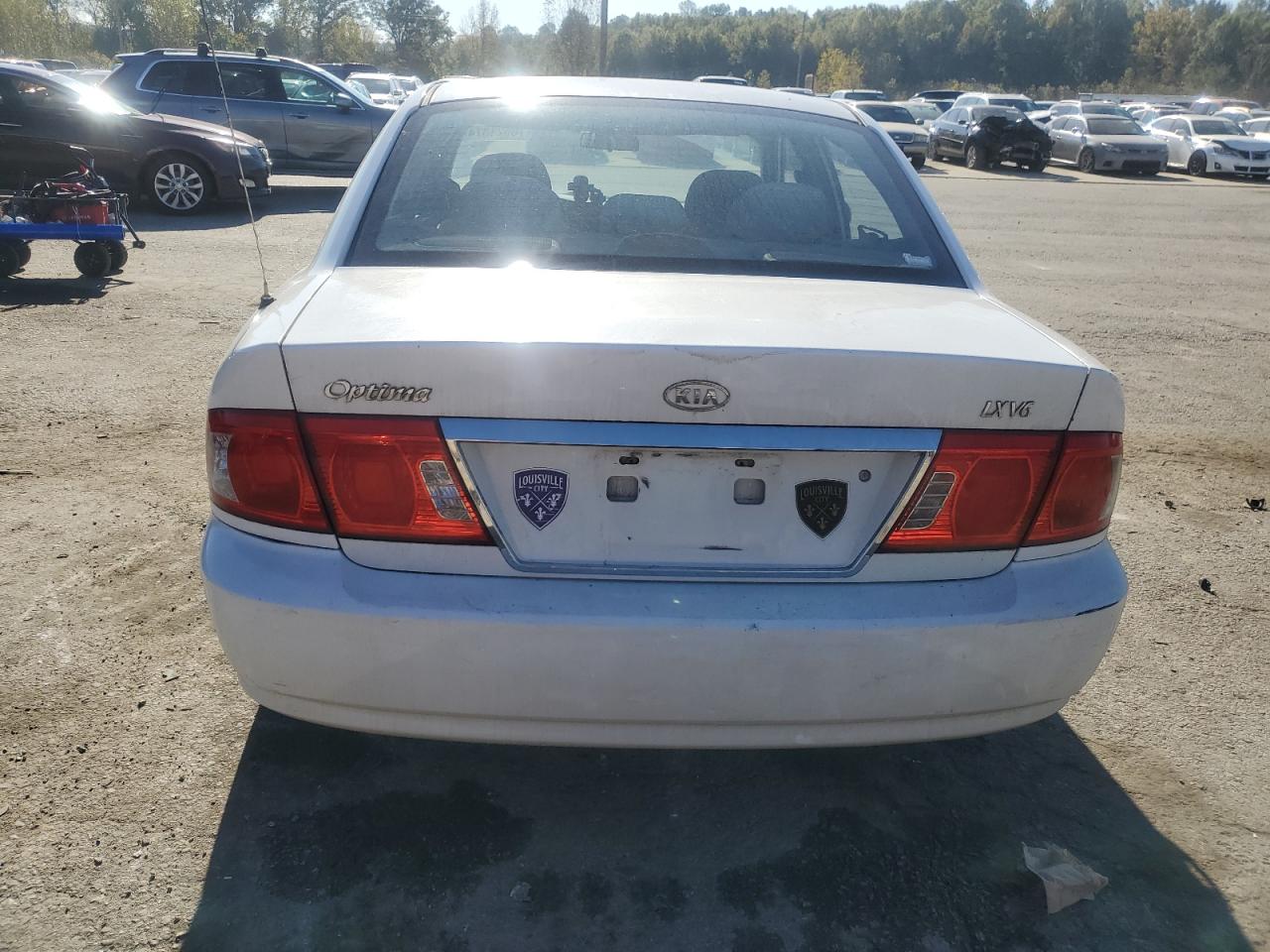 2003 Kia Optima Lx VIN: KNAGD128X35205020 Lot: 76521374