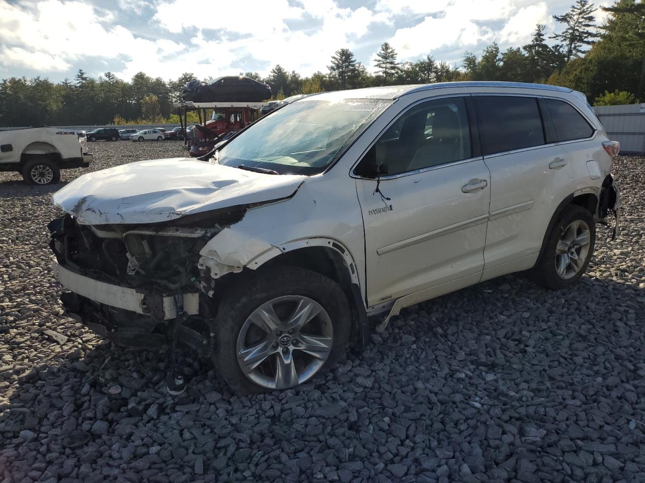 2016 Toyota Highlander Hybrid Limited VIN: 5TDDCRFH9GS016702 Lot: 73730264