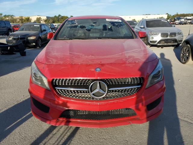 Sedans MERCEDES-BENZ CLA-CLASS 2016 Czerwony