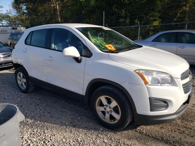  CHEVROLET TRAX 2016 White